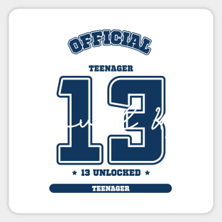 13TH BIRTHDAY GIFT Sticker